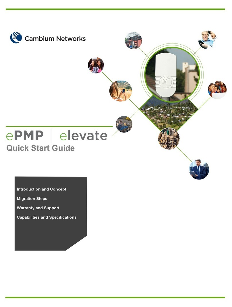 Cambium Networks ePMP Elevate User manual