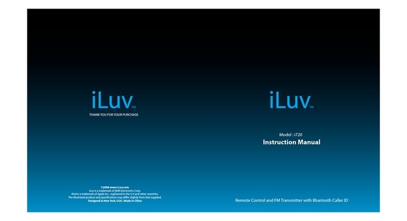 Iluv i720 instruction manual