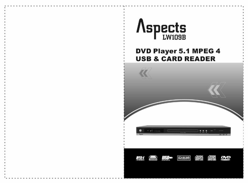 Aspects LW109B user manual