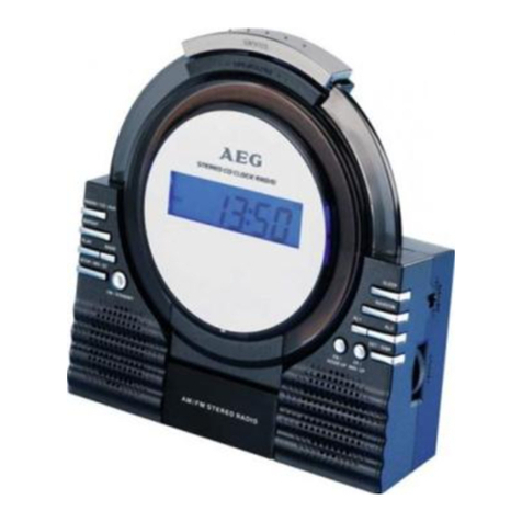 AEG SRC 4315 CD User manual