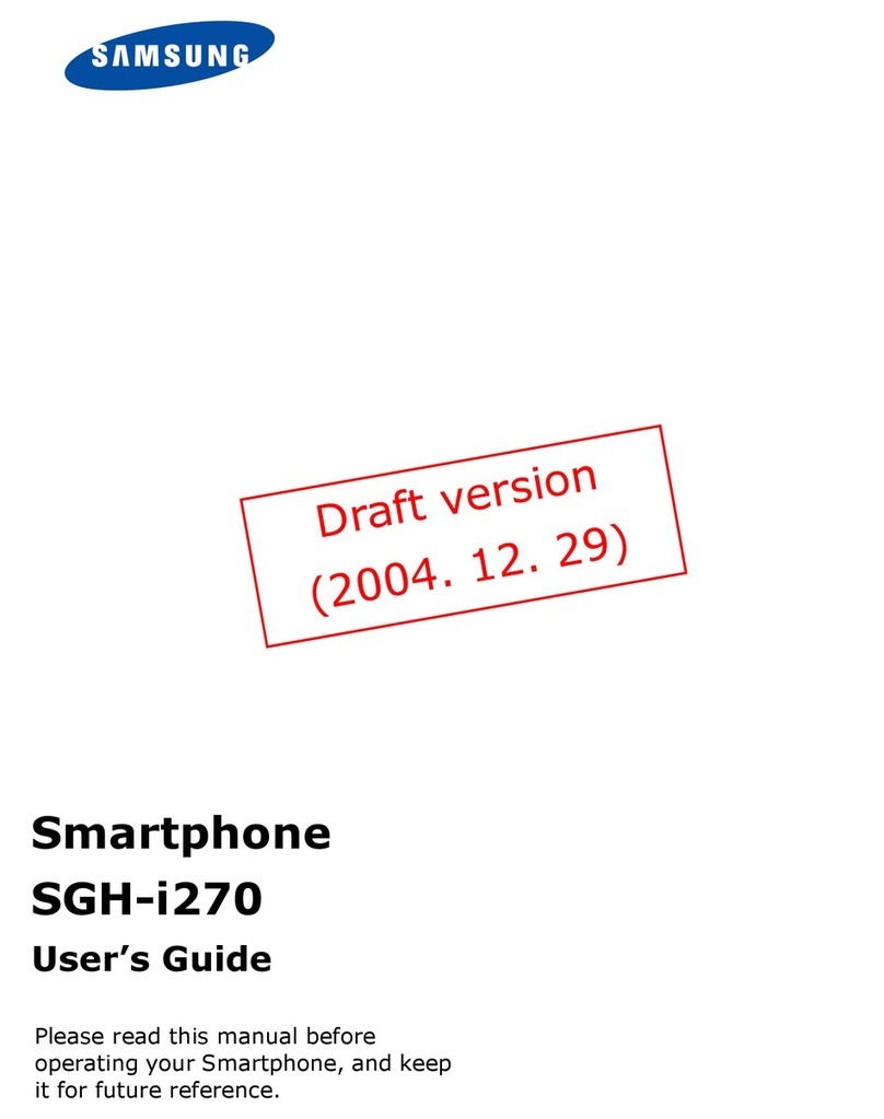 Samsung SGH-i270 user guide