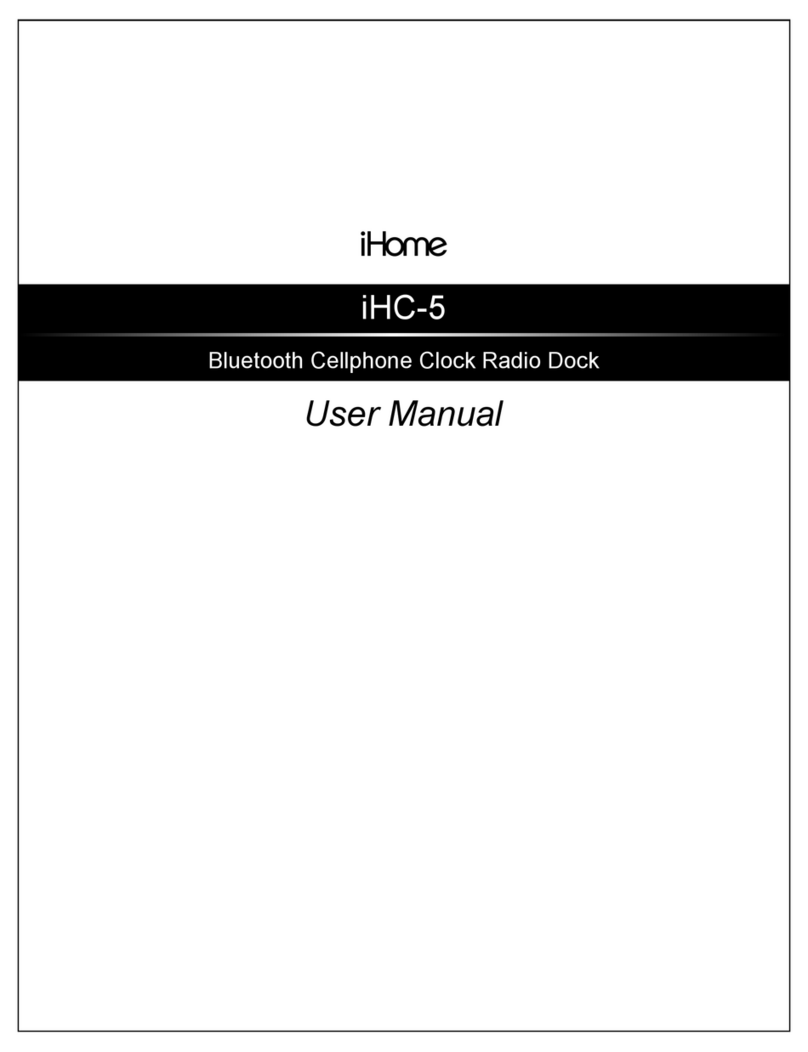 iHome iHC5 user manual