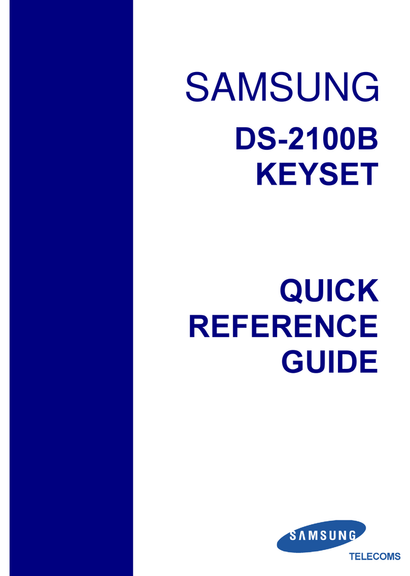 Samsung DS-2100B Quick reference guide