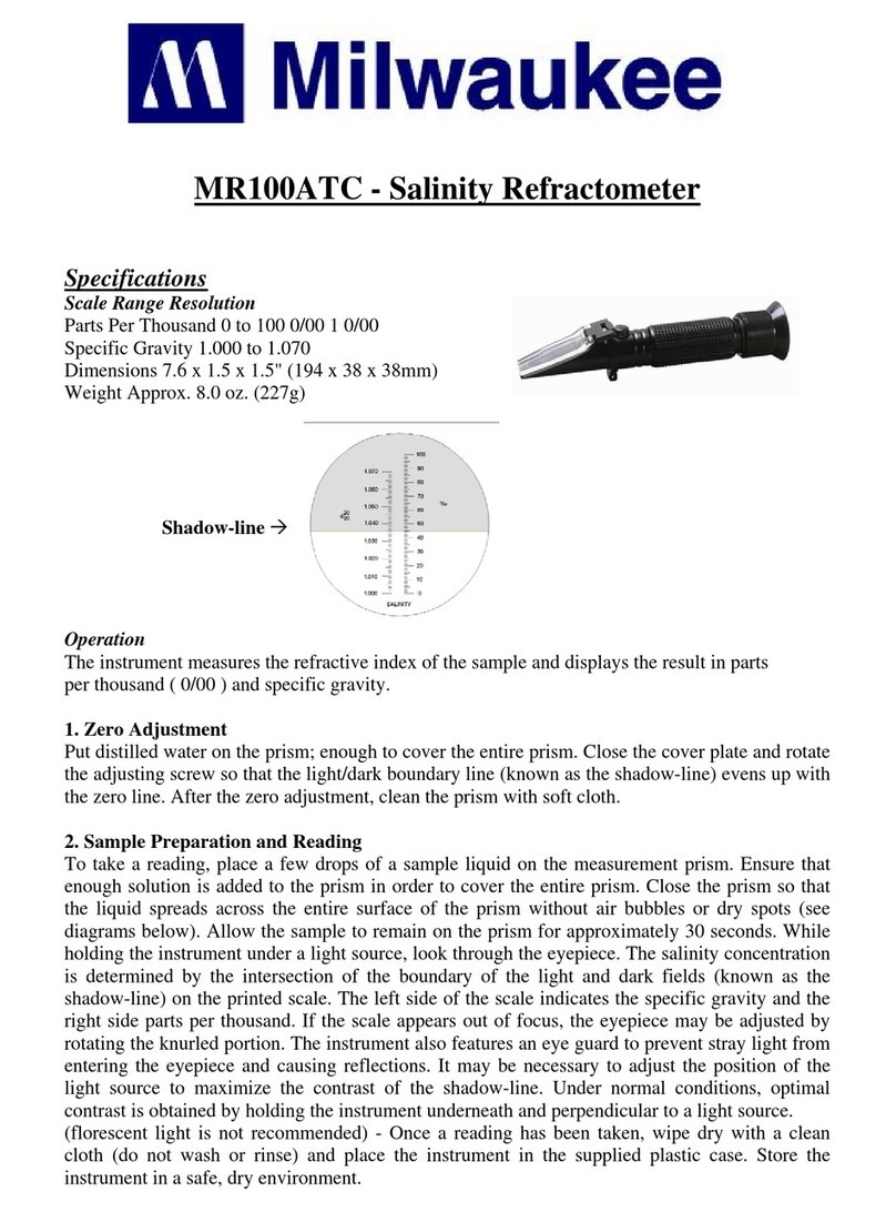 Milwaukee MR100ATC user manual Milwaukee MR100ATC user manual