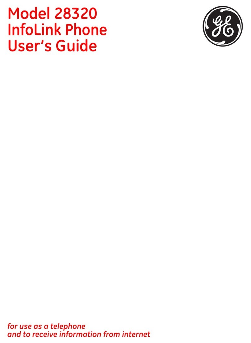 GE InfoLink 28320 user guide