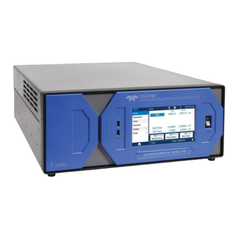 Teledyne T700 Operation manual