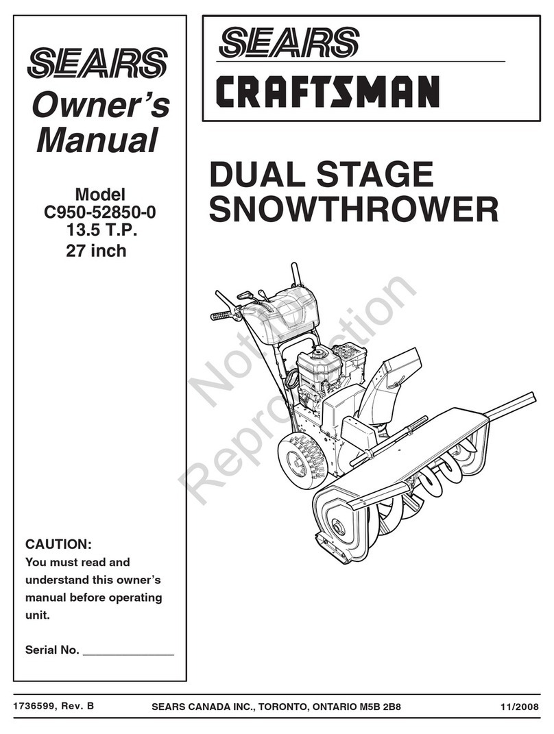 Craftsman C950-52850-0 User manual