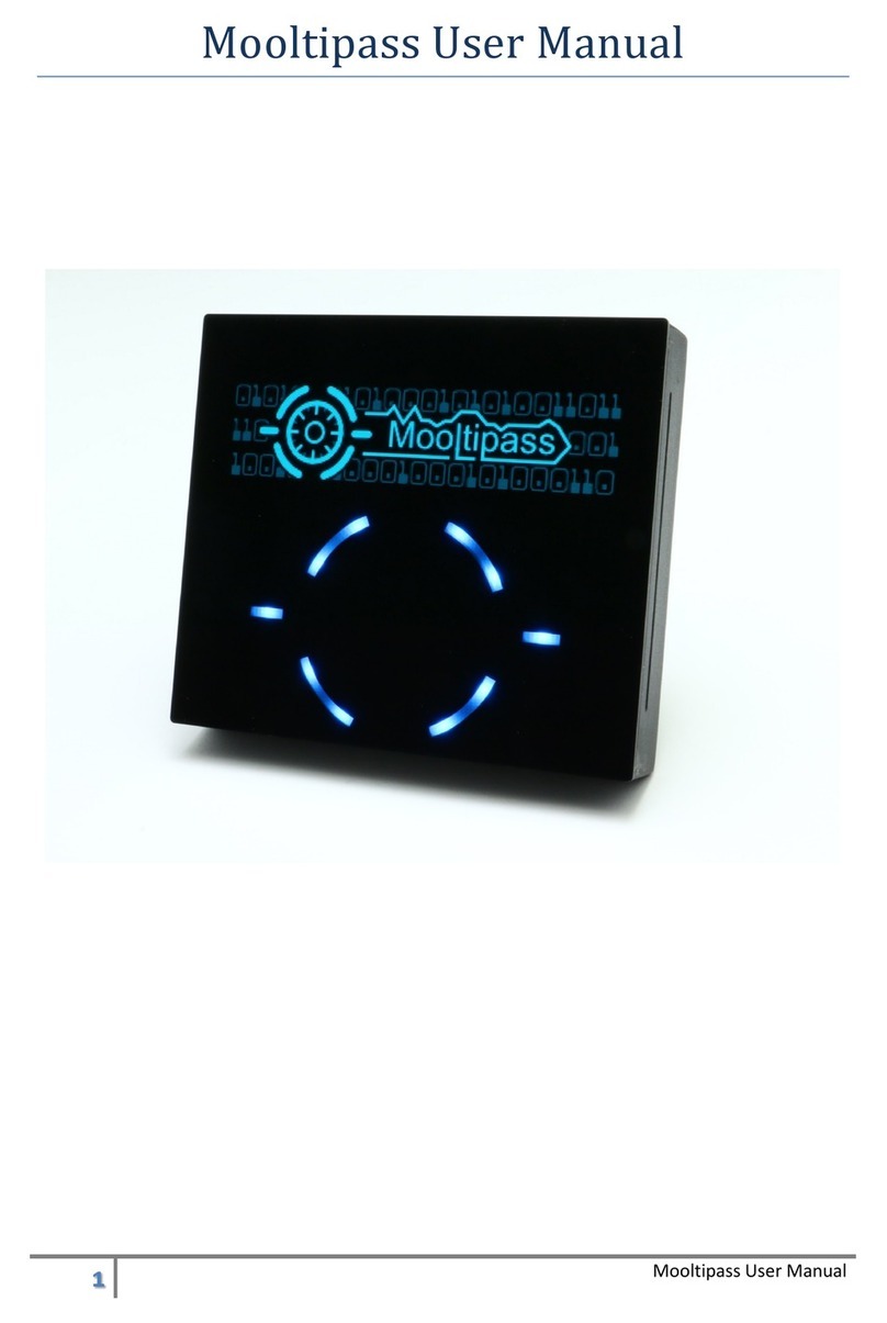 Stephan Electronics Mooltipass User manual