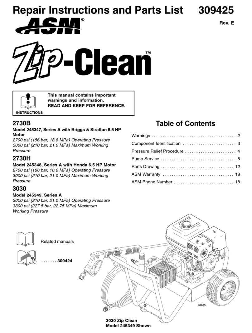 ASM A Series Repair instructions