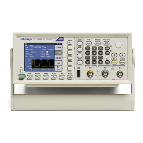 Tektronix AFG2021 Manual