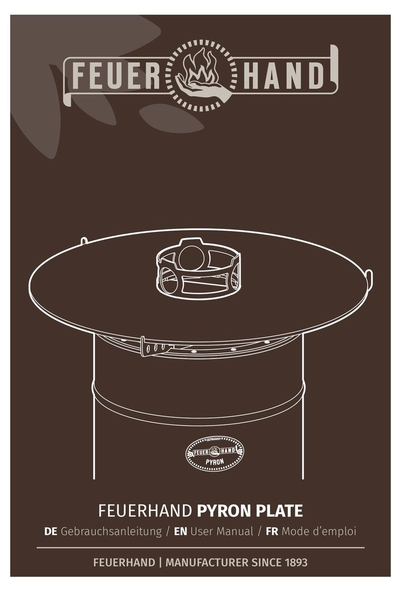 FEUERHAND PYRON PLATE user manual