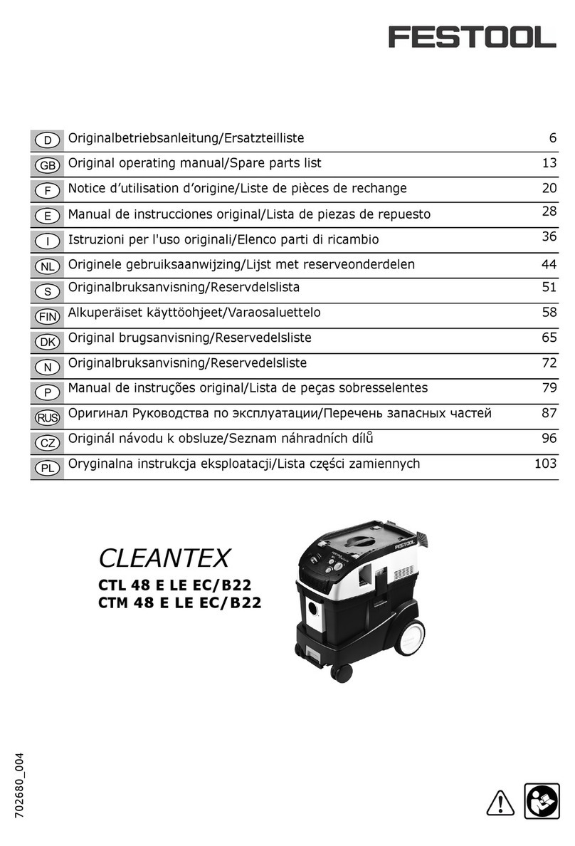 Festool CTL 48 E LE EC/B22 User manual