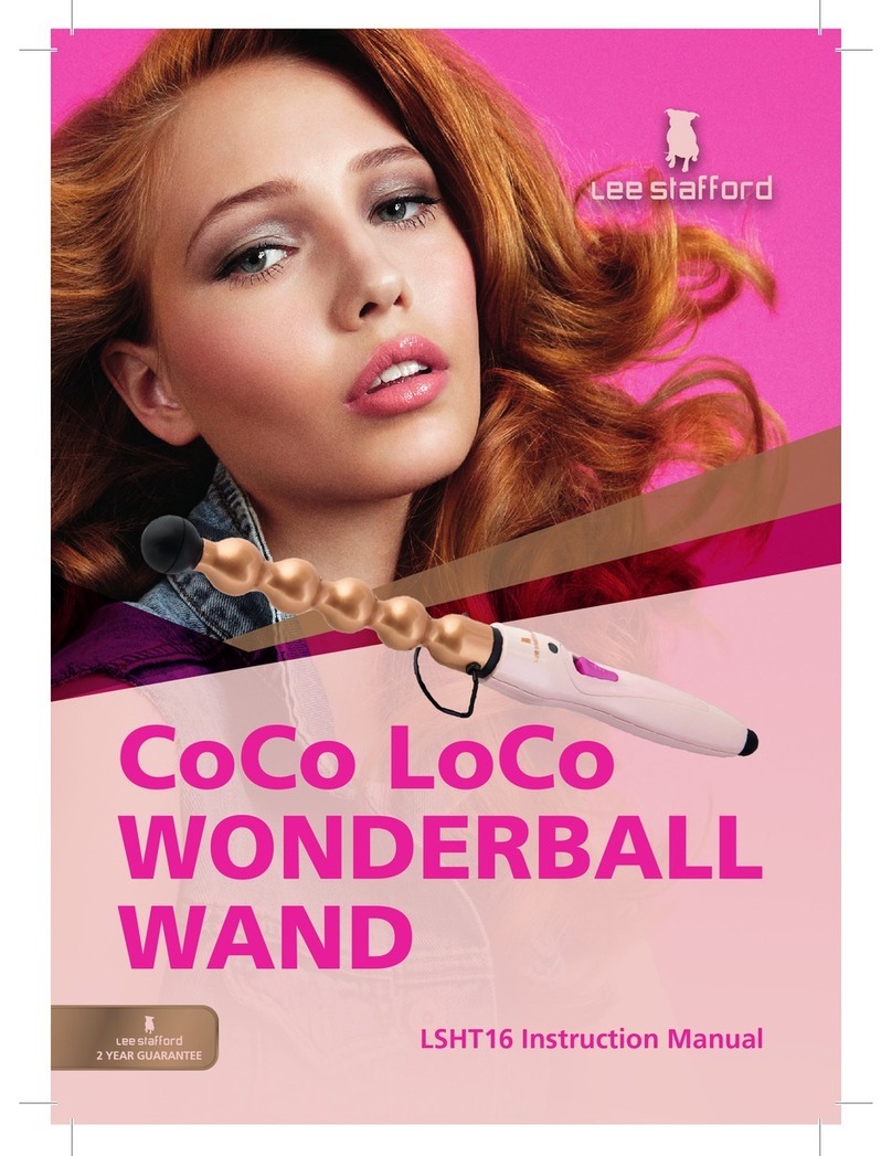 Lee Stafford CoCo LoCo WONDERBALL Wand instruction manual