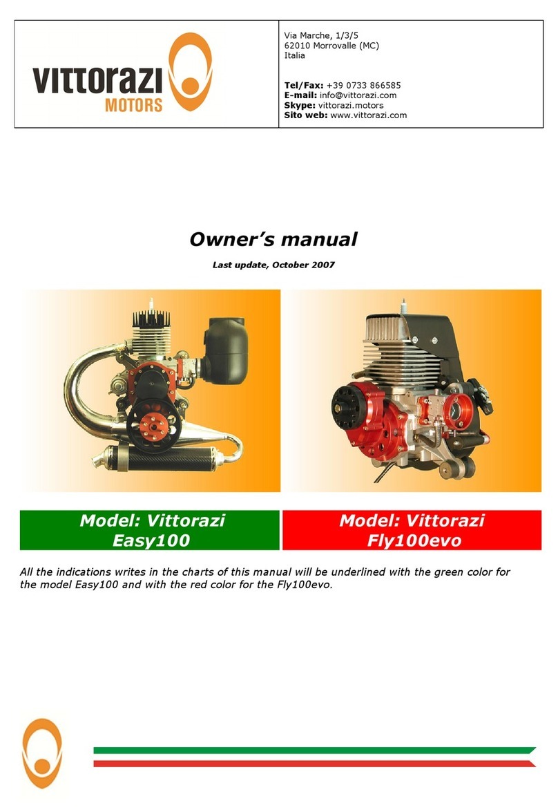 Vittorazi Motors Easy100 User manual