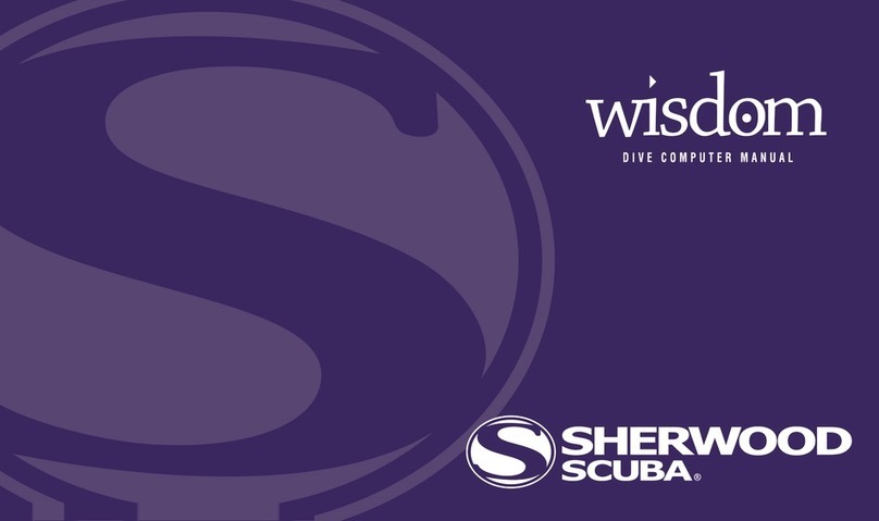 Sherwood Scuba Wisdom owner's manual