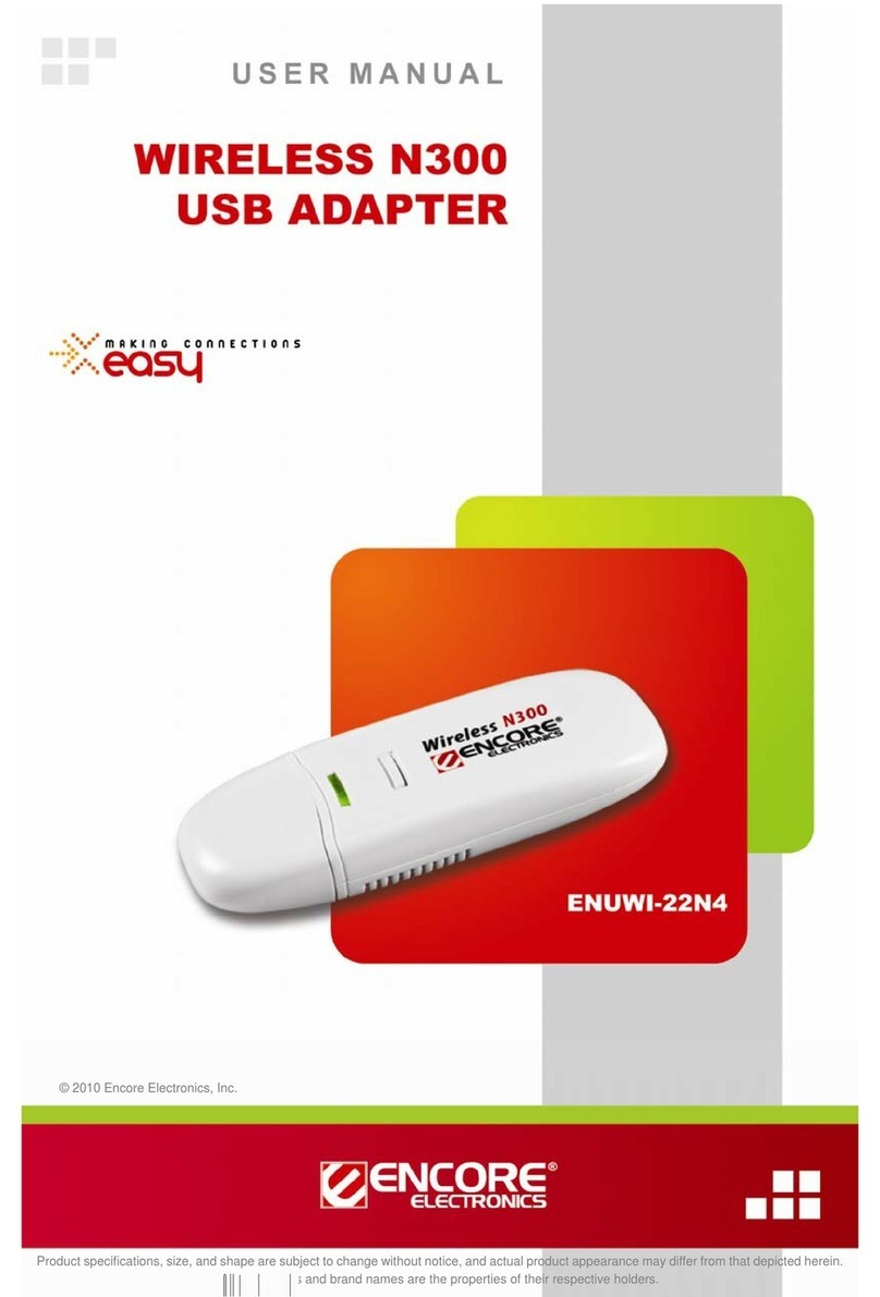 Encore ENUWI-22N4 User manual