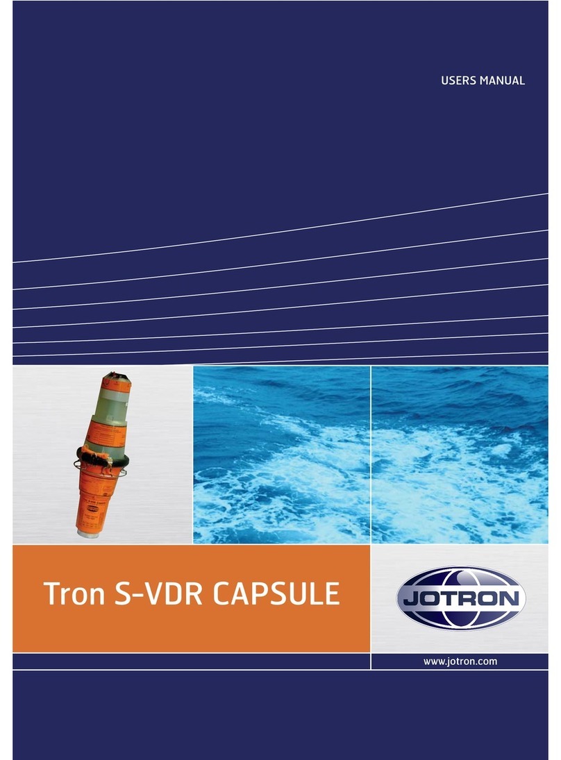 jotron Tron S-VDR CAPSULE user manual