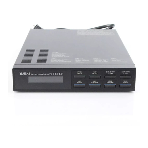 Yamaha FB-01 Service manual