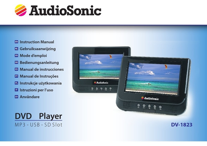 AudioSonic DV-1823 instruction manual
