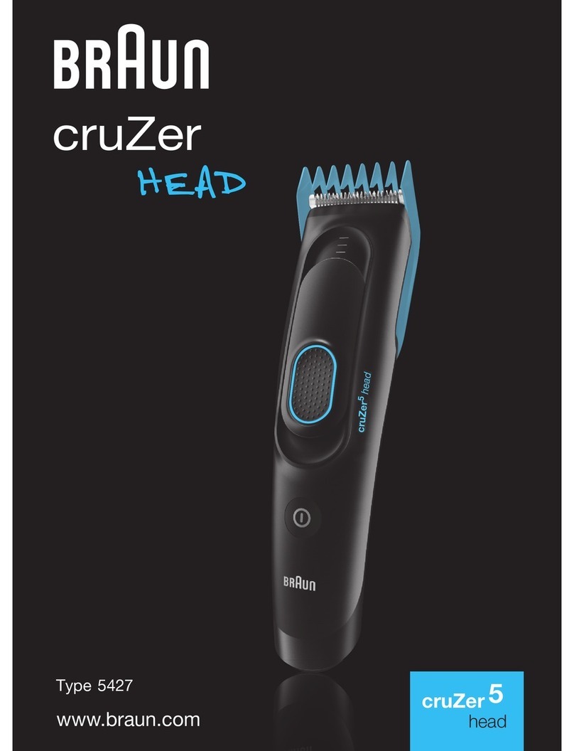 Braun cruZer 5 Head User manual Braun cruZer 5 Head User manual
