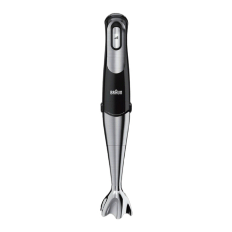 Braun Multiquick 7 User manual