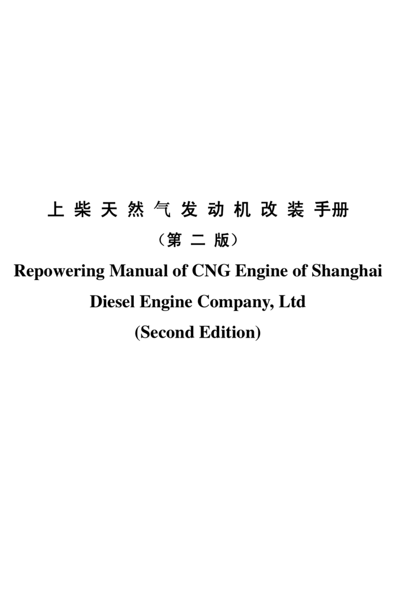 Shanghai Diesel Engine 6114 Series User manual