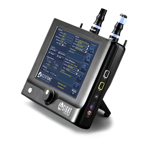 Accutome 4Sight User manual