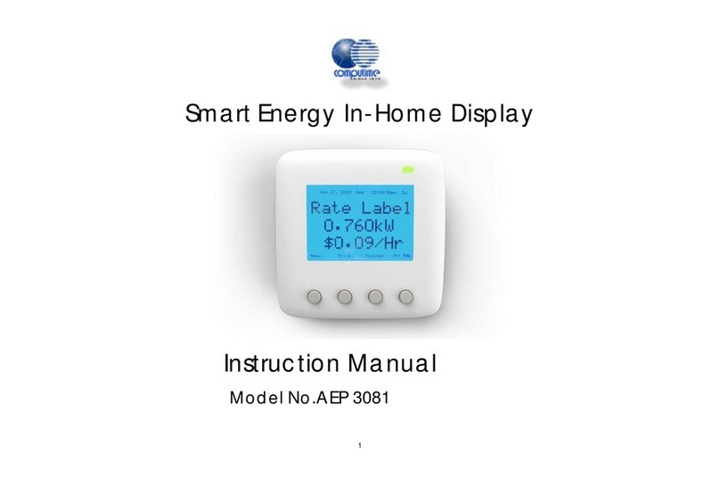 Computime AEP 3081 instruction manual