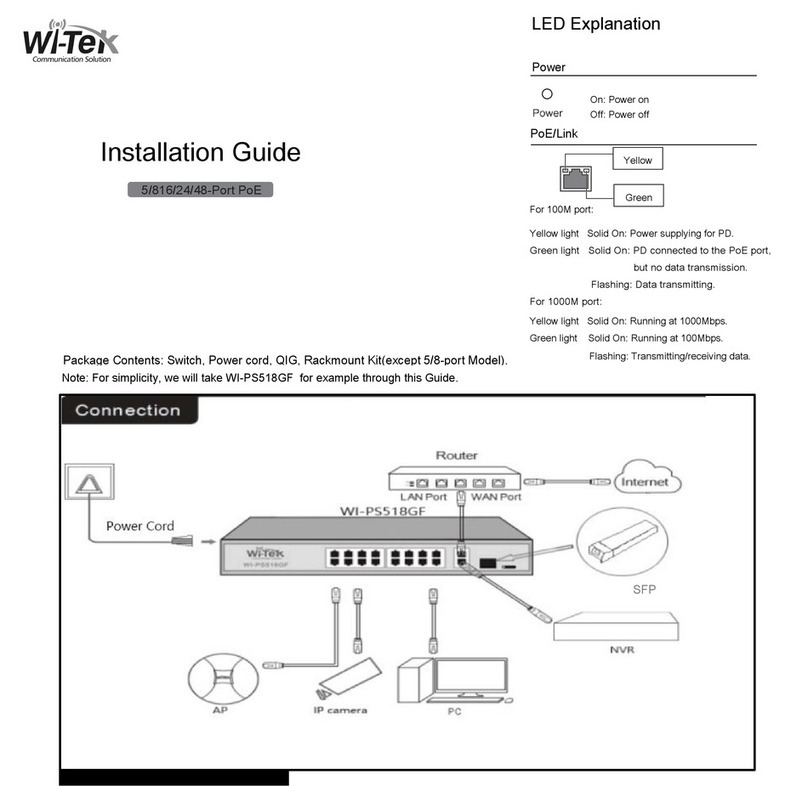 Wi-Tek WI-PS518GF installation guide
