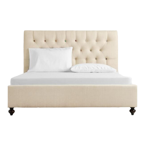 World Market Erin Cute As A Button Queen Bed User manual