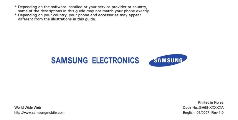 Samsung SCH-S299 User manual