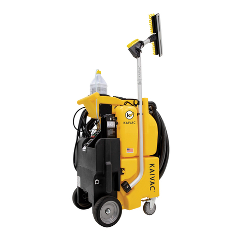 Kaivac 1250 Operator's & parts manual