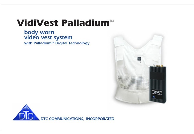 DTC VidiVest Palladium user manual