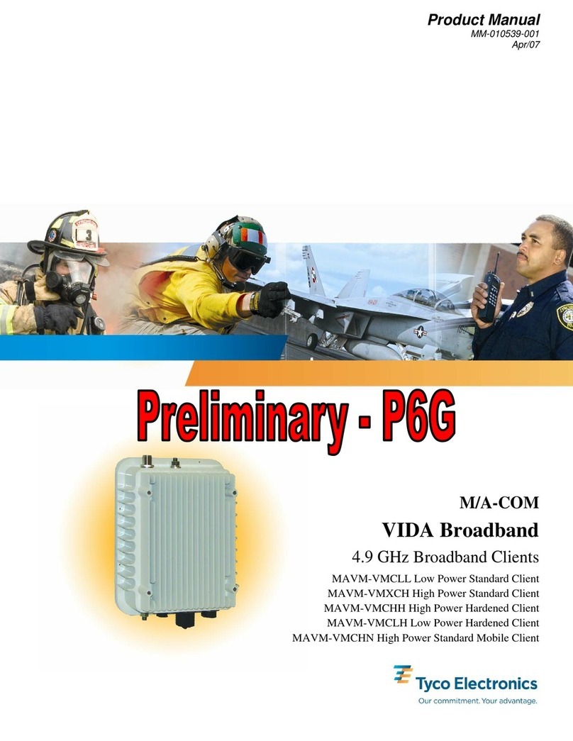 M/A-Com MAVM-VMCLL product manual