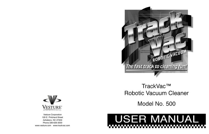 Vesture TrackVac 500 user manual