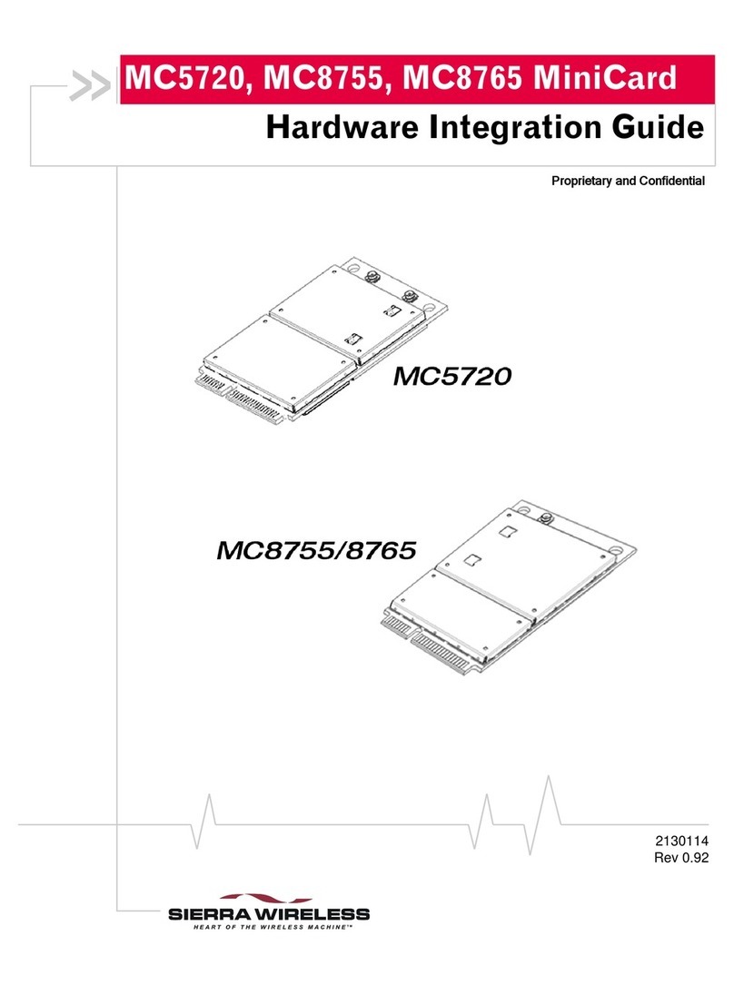 Sierra Wireless MC5720 Quick setup guide