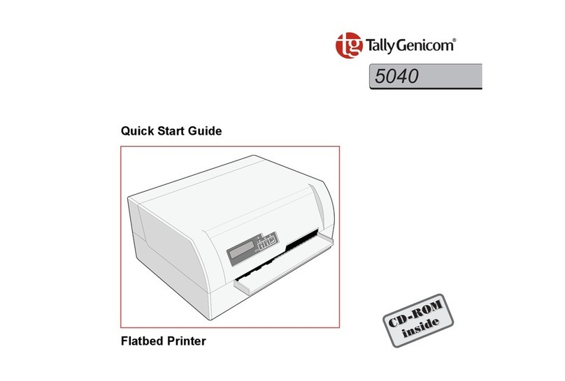 TallyGenicom 5040 User manual