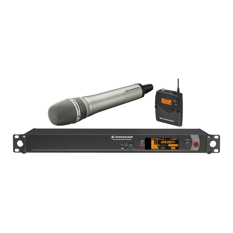 Sennheiser SKM 2000 quick guide