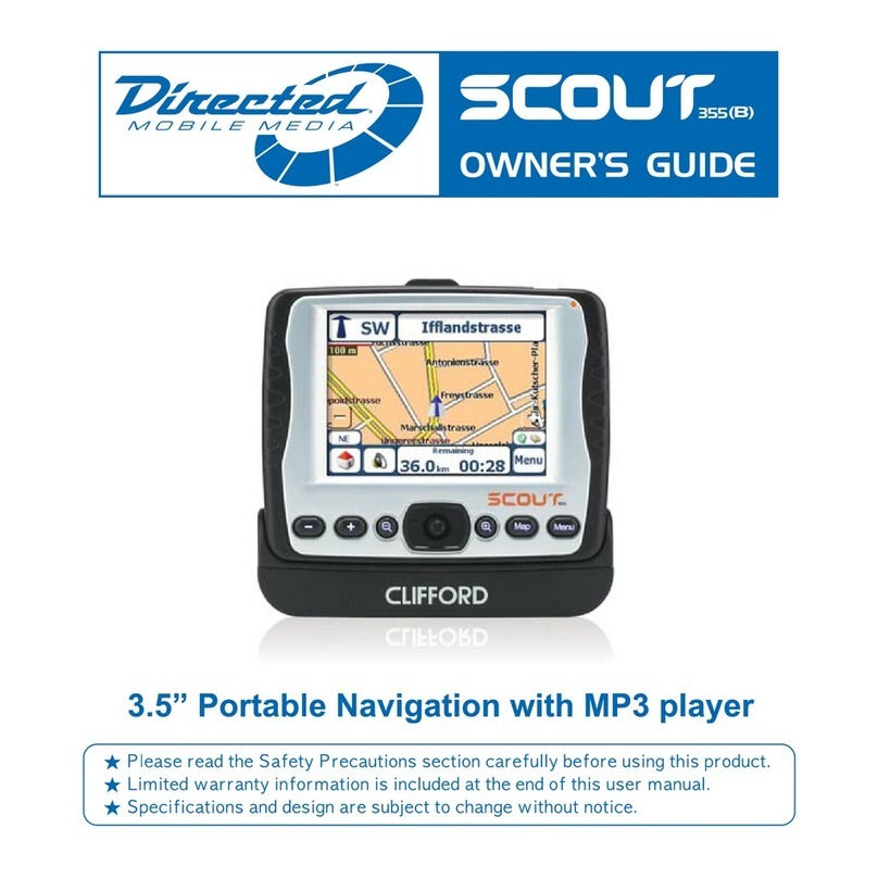 Clifford Scout 355 owner's guide
