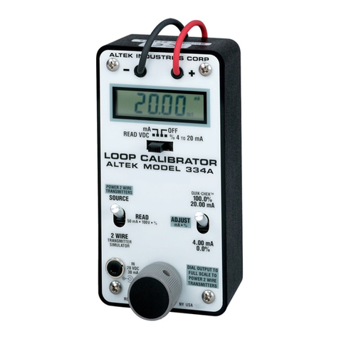 Altek 334A manual