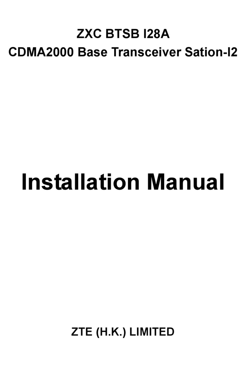 Zte ZXC BTSB I28A installation manual
