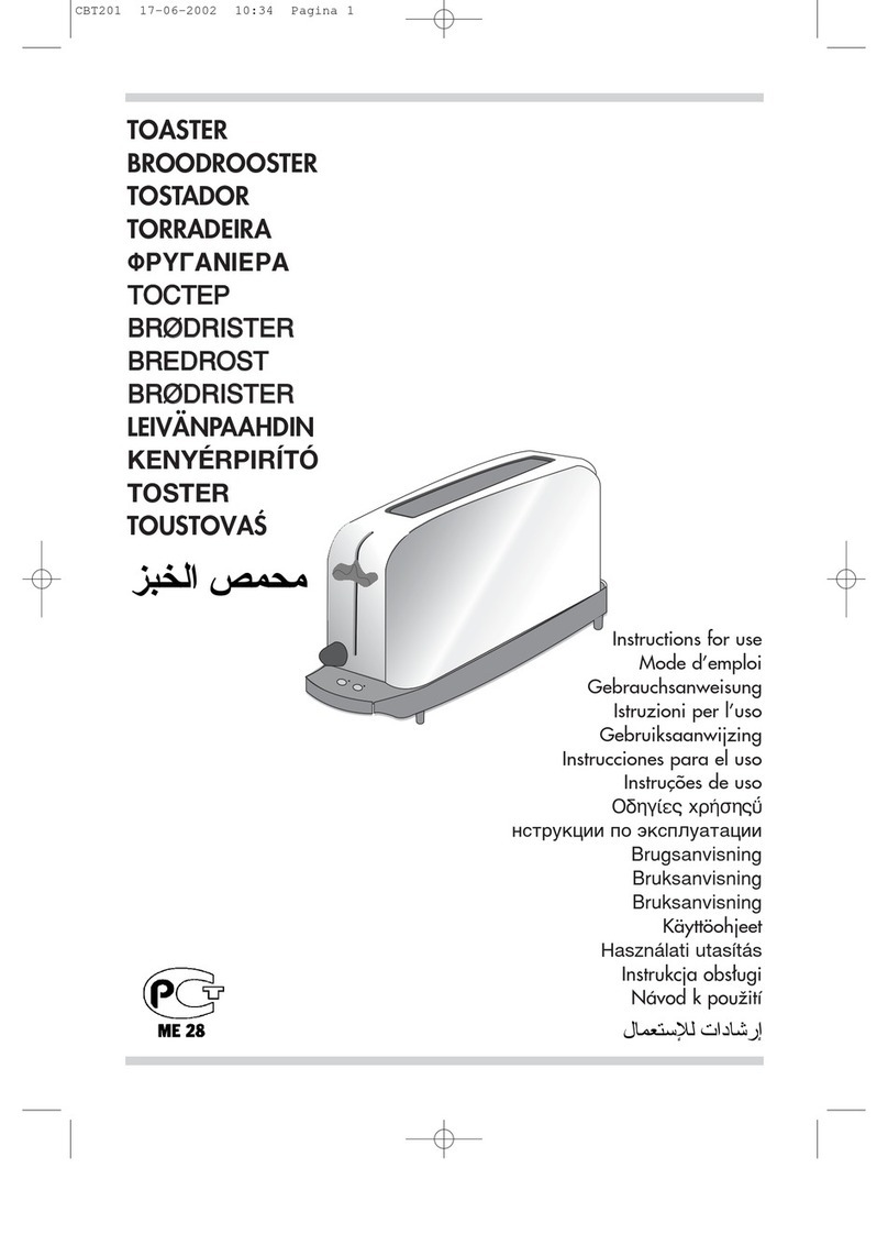 DeLonghi CBT201 User manual