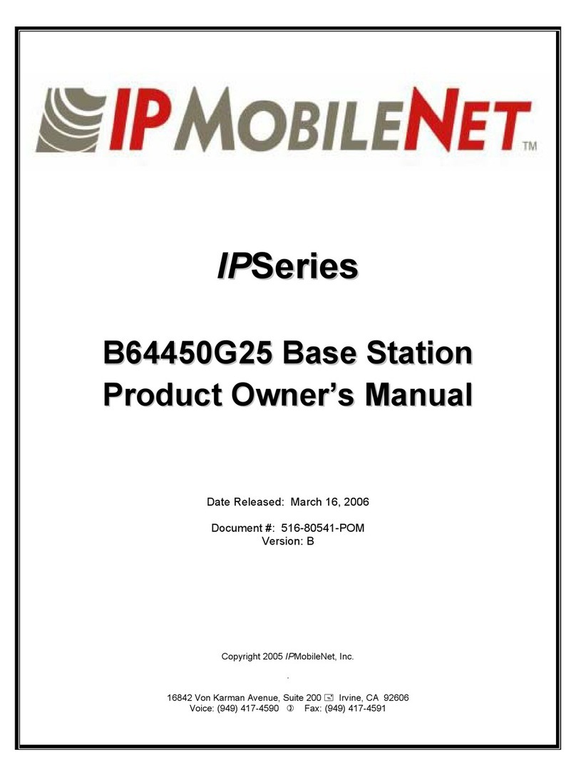 IPMobileNet IP Series User manual