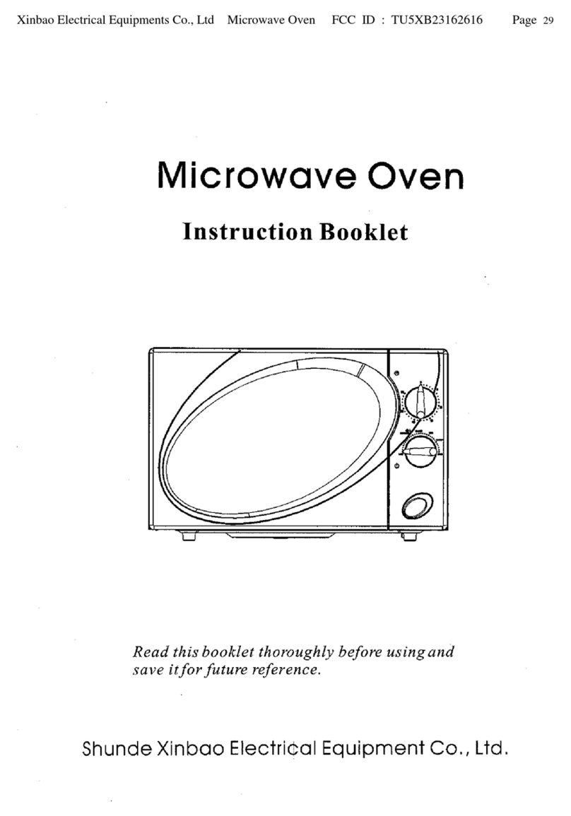 Xinbao XB 2316 Instruction booklet
