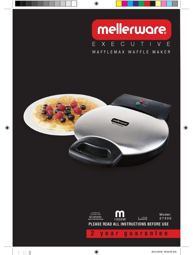 Mellerware Wafflemax user manual