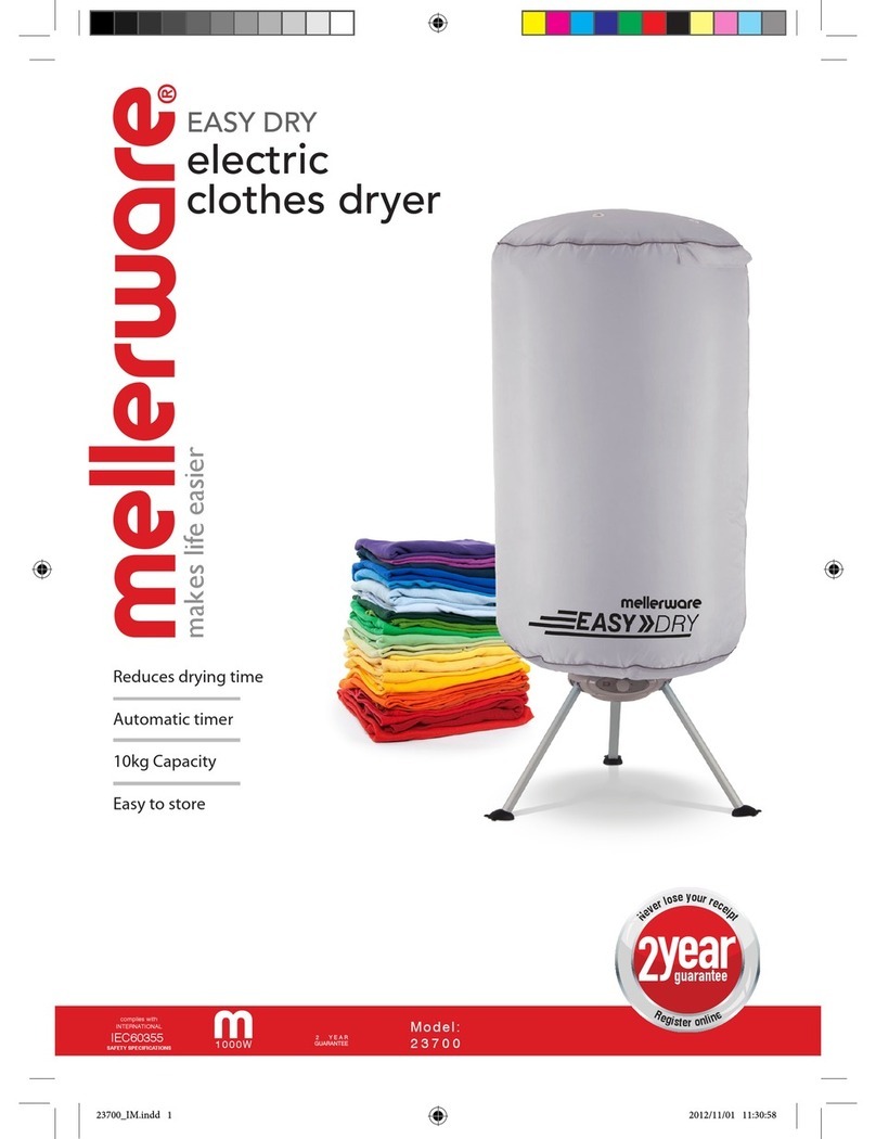 Mellerware Easy Dry User manual