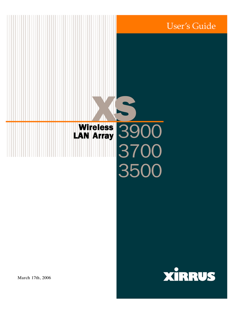 Xirrus Wi-Fi Array XS-3900 user guide