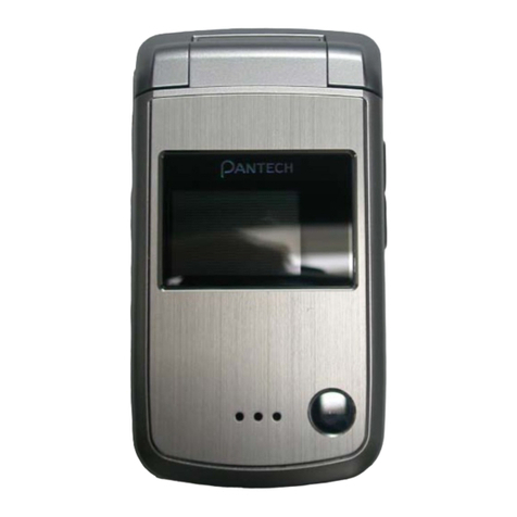 Pantech PG-3810 User manual