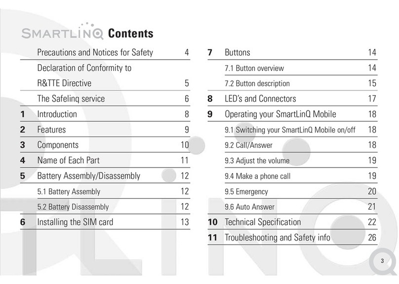 Safelinq SmartLinQ Mobile User manual
