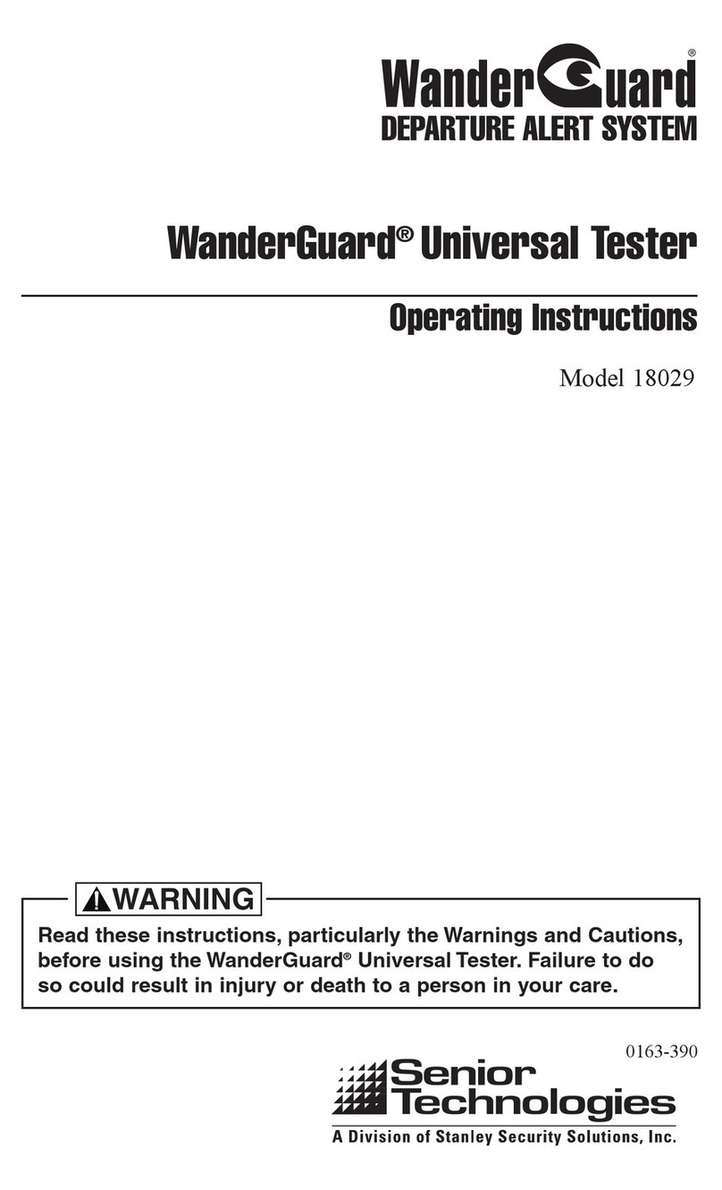 Senior Technologies WanderGuard 18029 User manual